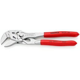 KNIPEX 8603150, Zangenschlüssel 150mm, Elektrostahl, Rot