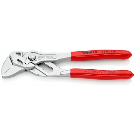 Alicates Llave Alicates y llave en una sola herramienta, Longitud 150 mm, Superficie cromada