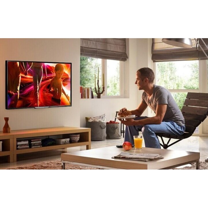 TECHLY ICA-PLB 860 soporte de pared fijo para TV 42-80" negro