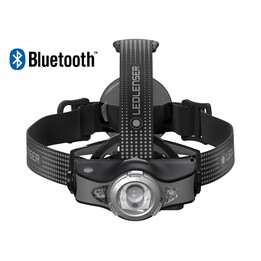 Ledlenser MH11 Lanterna de cabeça LED preta e cinza