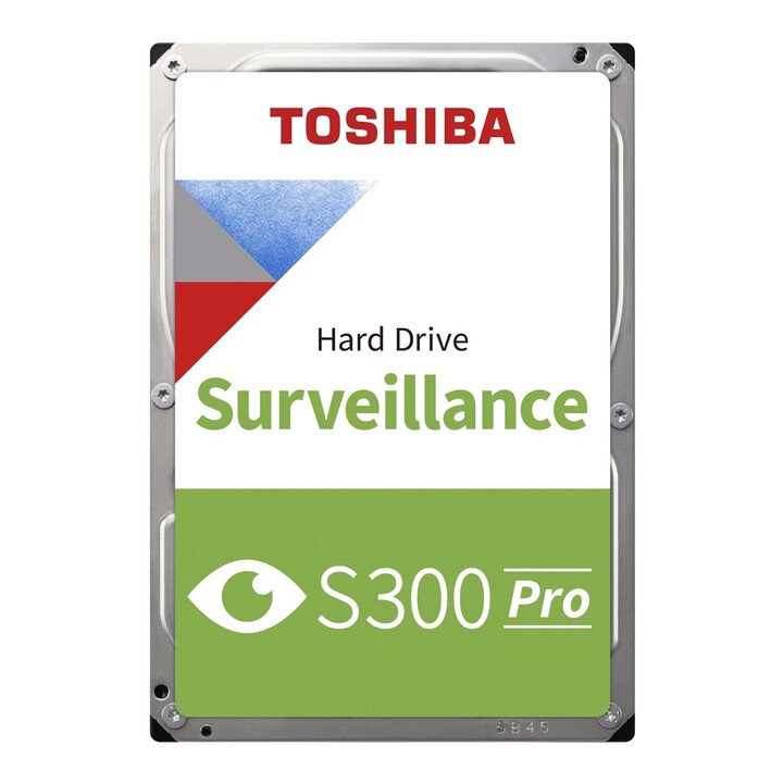 Toshiba S300 Pro Surveillance internal hard drive 10 TB 7200 RPM 512 MB 3.5" Serial ATA III