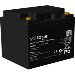 AGM Battery Voltage 12V 40Ah VE12-40 (Lifespan 6-9 years)