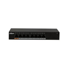Switch Dahua Technology PFS3008-8GT-96 não gerenciado L2 Gigabit Ethernet (10/100/1000) Power over Ethernet (PoE) preto