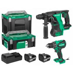 Battery kit 18V DS18DBS+DH18DBL with 2x5Ah batteries