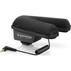 Sennheiser MKE 440 - Microphone capacitif stéréo, équipé d\'un filtre passe-bas