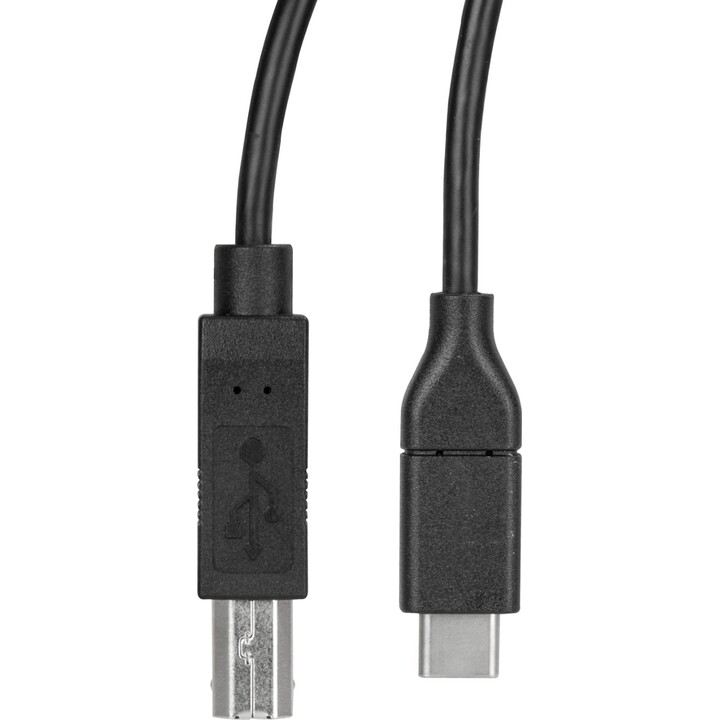 Cable StarTech de 3m USB-C a USB-B de Impresora, Cable Adaptador USB Tipo C a USB B