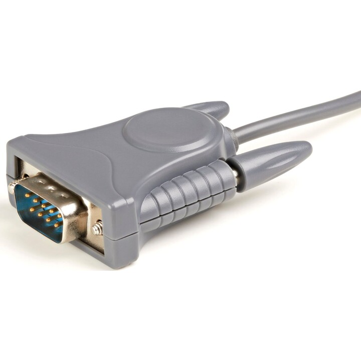 StarTech.com ICUSB232DB25 USB-auf-Seriell-RS232-Adapterkabel DB9/DB25 grau