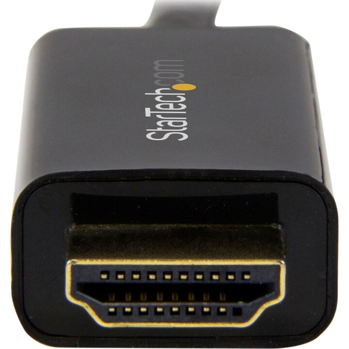 StarTech.com DP2HDMM1MB DisplayPort to HDMI adapter cable 1 m black
