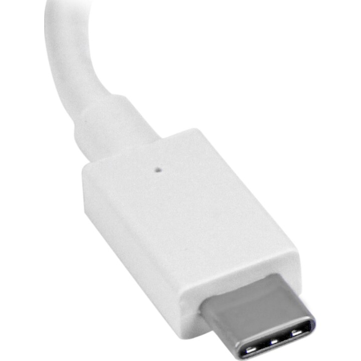 StarTech.com CDP2HDW Adaptateur USB-C vers HDMI 4K 30 Hz - Blanc