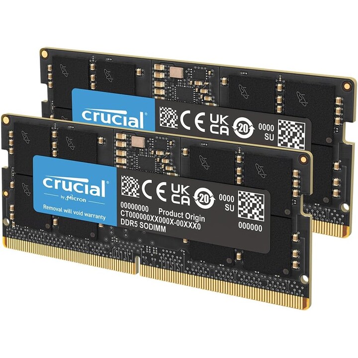 Crucial CT2K16G56C46S5 32GB 2 x 16GB 5600 MHz CL46 SoDIMM