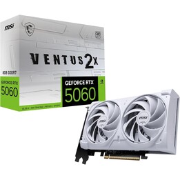 MSI GeForce RTX 5060 VENTUS 2X OC WHITE 8GB GDDR7 DLSS4