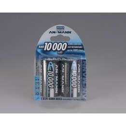 Ansmann 10000 mAh - Mono / D / HR20 Hidreto metálico de níquel (NiMH)