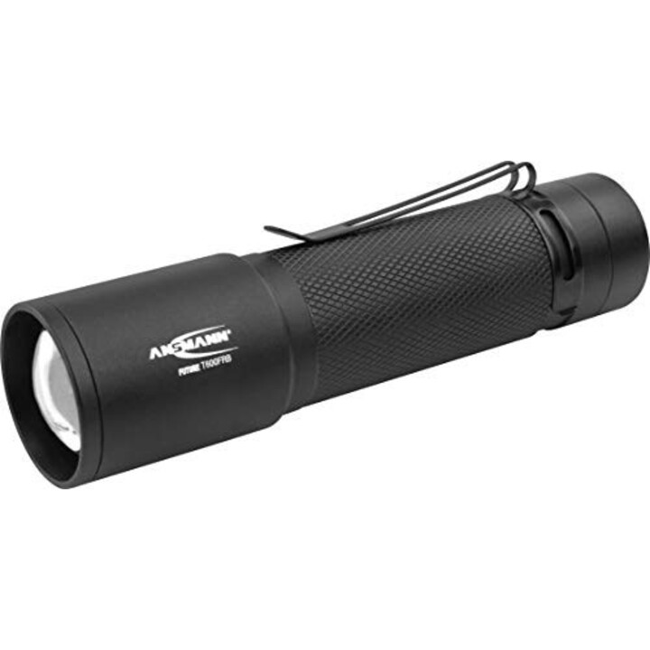 Lanterna LED preta Ansmann T600FRB