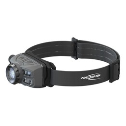 Ansmann HD450FRS Black, Grey LED Headband Flashlight