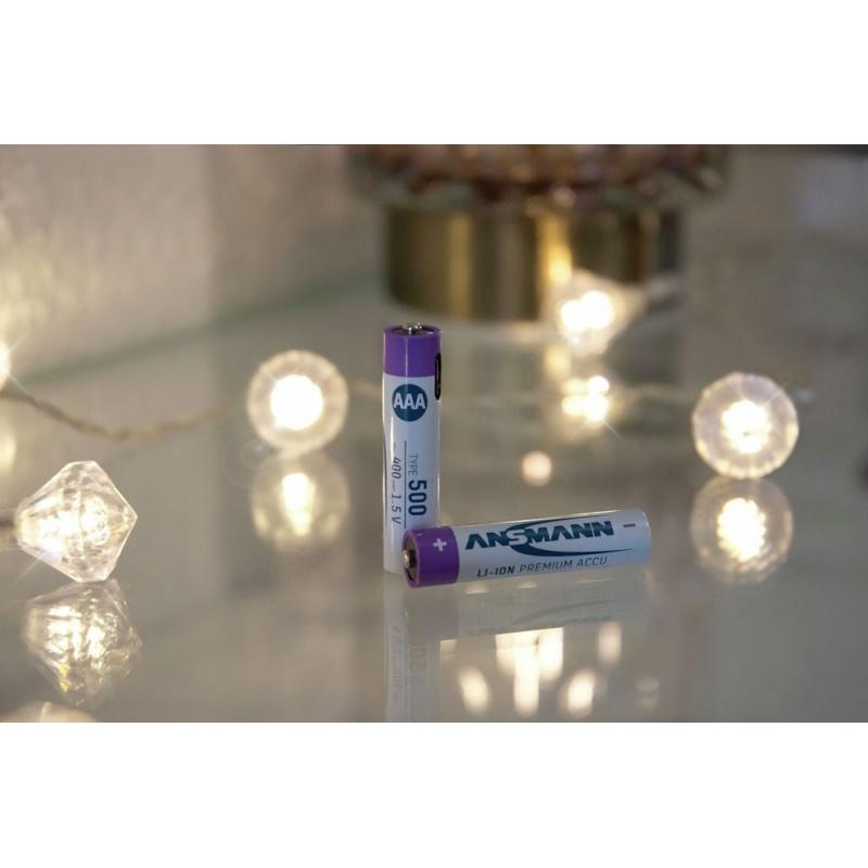 Ansmann 1311-0028 pila doméstica Batería recargable AAA Ión de litio