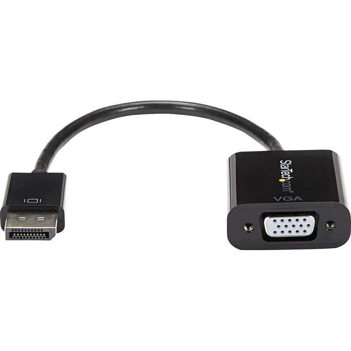 StarTech.com DP2VGA3 DisplayPort to VGA Adapter black