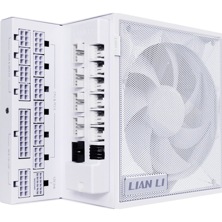 Fuente de alimentación | LIAN LI | EDGE GOLD 1200 | 1200 vatios | Eficiencia 80 PLUS GOLD | PFC activo | G9P.EG1200G.WH00.EU