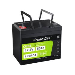 Green Cell LFPGC12V80AH batería para sistema ups Fosfato de hierro-litio (LiFePo4) 12,8 V