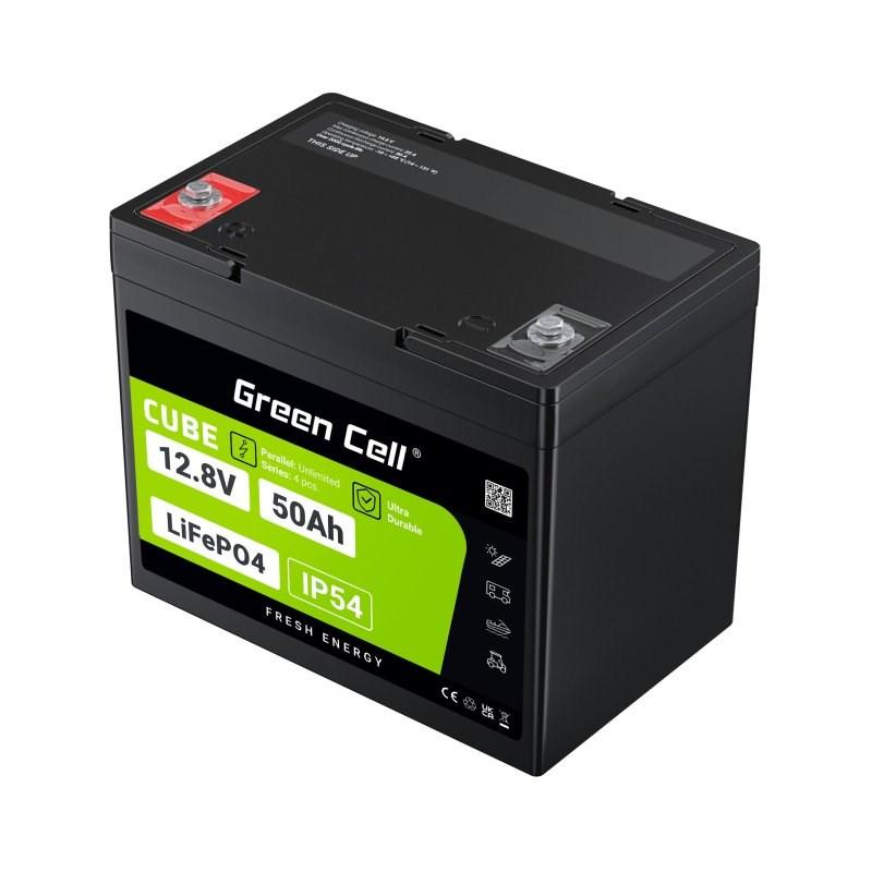Green Cell LFPGC12V50AH batería para sistema ups Fosfato de hierro-litio (LiFePo4) 12 V 50 Ah
