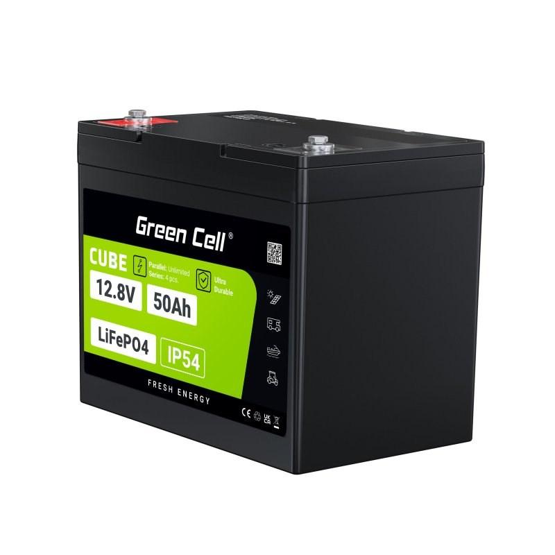 Green Cell LFPGC12V50AH batería para sistema ups Fosfato de hierro-litio (LiFePo4) 12 V 50 Ah