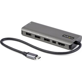 StarTech.com DKT31CMDPHPD adattatore multiporta USB-C HDMI o Mini DisplayPort 4K 60Hz grigio
