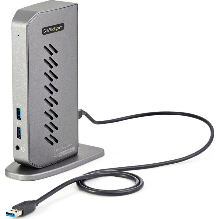 StarTech.com DK30A2DHUUE Dock híbrido universal USB-C/USB-A preto e cinzento