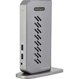 StarTech.com DK30A2DHUUE Dock híbrido universal USB-C/USB-A negro y gris