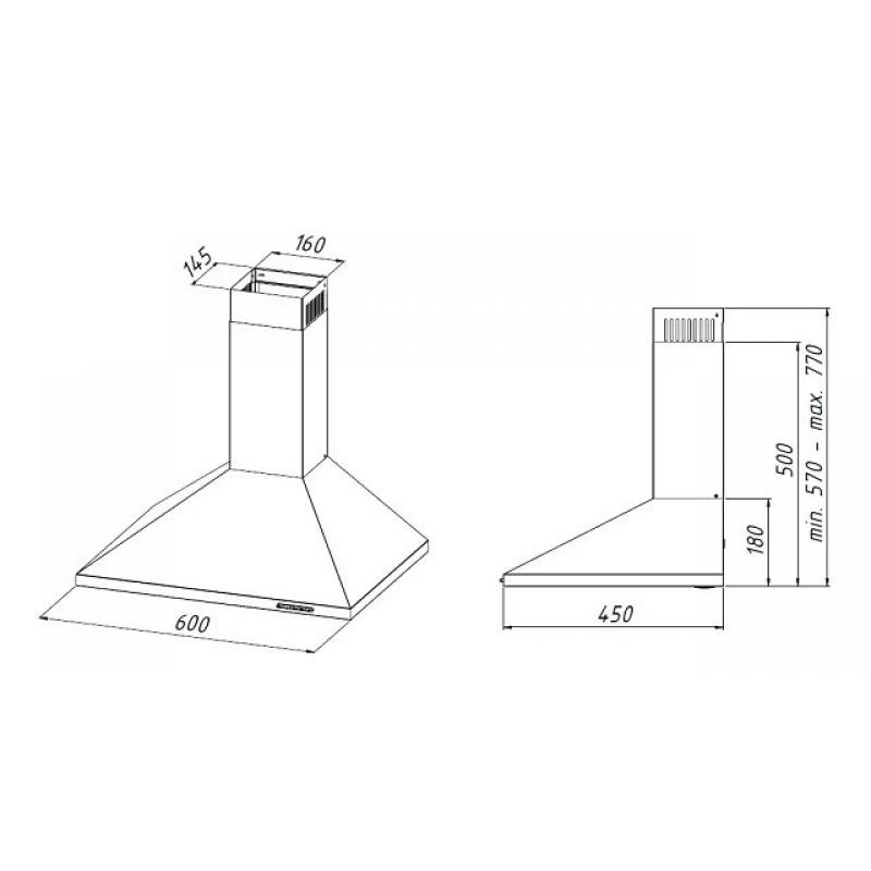 Campana AKPO WK-4 MINI 60