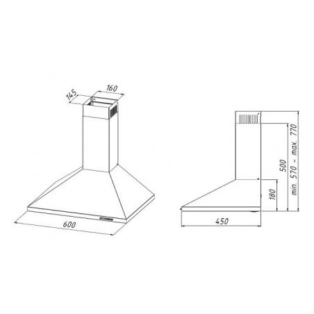 Campana AKPO WK-4 MINI 60