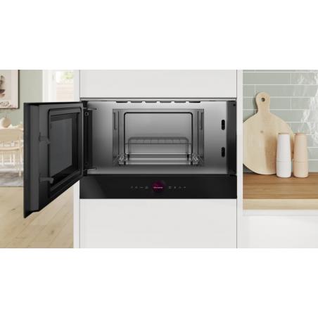 Bosch Serie 8 BEL7321B1 microondas Negro Microondas combinado Encimera 21 L 900 W