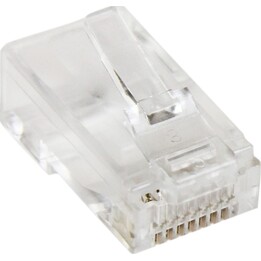 Pacote de 50 unidades de conectores modulares RJ45 CAT5E