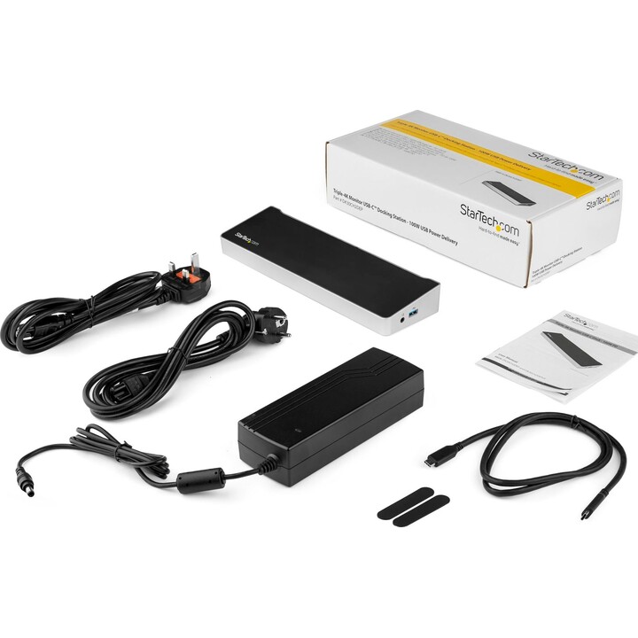 Stazione di docking del monitor Triple 4K Startech con Dual DisplayPort e HDMI