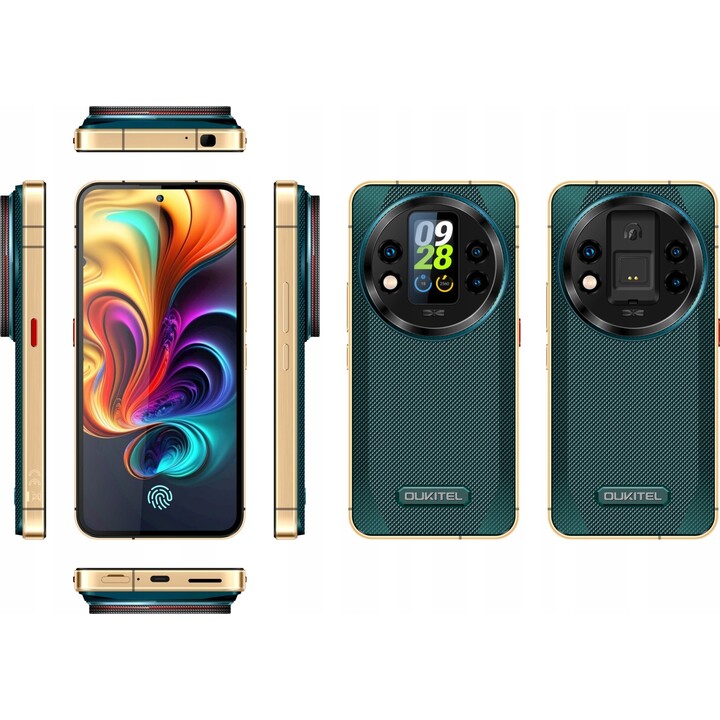 Oukitel WP200 Pro 5G 24GB 1TB Dual Sim Green