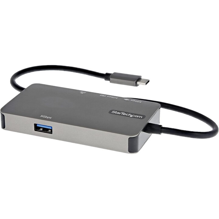STARTECH DKT30CHVPD2 USB-C-Multiport-Adapter auf HDMI/VGA 4K 30 Hz Schwarz