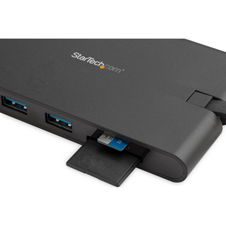 StarTech.com DKT30CHVGPD USB-C multiport adapter HDMI/VGA, USB-A, GbE, black