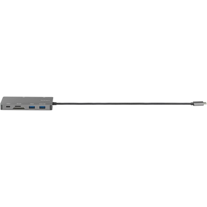 StarTech.com DKT30CHVSDPD dock USB-C HDMI ou VGA 4K 30 Hz cinza