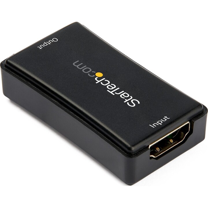 StarTech.com HDBOOST4K2 amplificateur de signal HDMI 4K 60Hz USB noir
