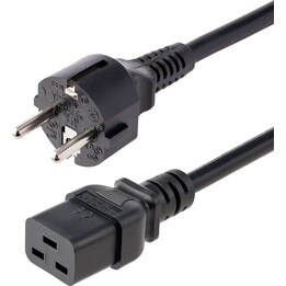 Câble d'alimentation de l'ordinateur Startech 2M, 16AWG, EU Schuko à C19, 16A 250V