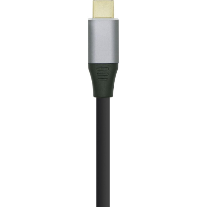 Aisen USB-C à HDMI 4K @ 60Hz Câble convertisseur, USB-C / M-HDMI / M, noir, 0,8 m
