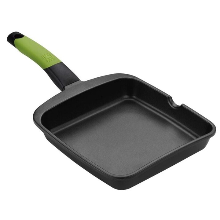 Bra Prior A121459 Grill/ Ø28cm/ Cast Aluminum/ Suitable for Induction