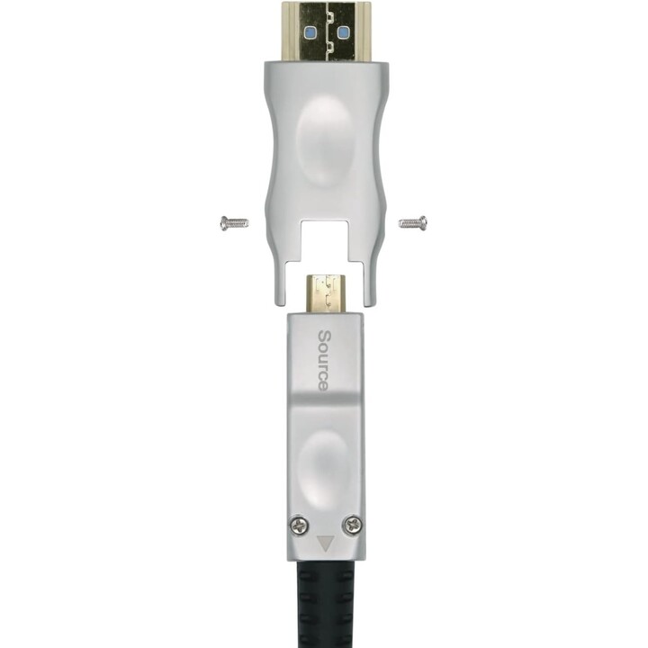 Aisens HDMI V2.0 Cavo AOC (cavo ottico attivo) STACIUM ALTA SPECIFICARE, NERO, 30 METER