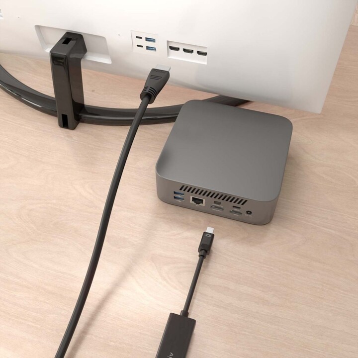 Aisens Mini DP à HDMI Câble de convertisseur 4K @ 60Hz, mini DP / M-HDMI / M, noir, 5,0 m