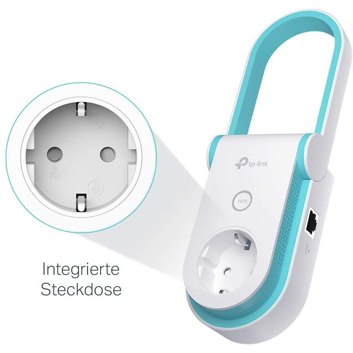 Repetidor Wifi Extender TpD-Link Re365 Ac1200 Rj45 Passthrought