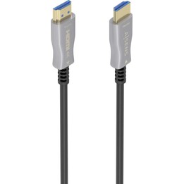 Aisens HDMI V2.0 AOC Premium Hochgeschwindigkeit/HEC 4K@60 Hz 18 Gbps Kabel, A/M-A/M, Schwarz, 10 m
