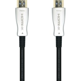 Aisens HDMI -Kabel Typ A Standard männlich zu männlich V2.0 AOC Premium Hochgeschwindigkeit 20m schwarz