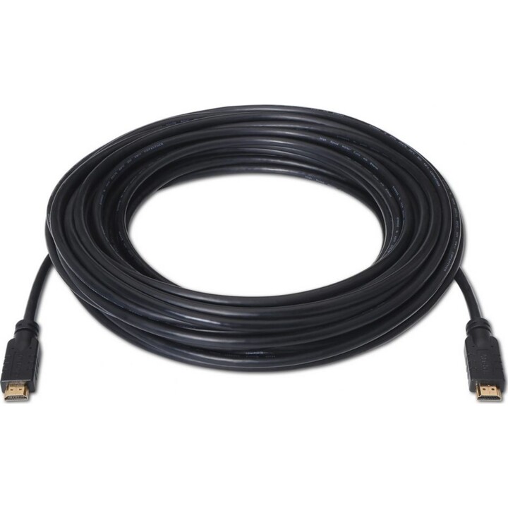 AISENS A120-0373 Cable HDMI V2.0 Premium 18Gbps con Repetidor 15 m Negro