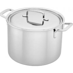 Demeyere 5-PLUS 40850-848-0 cacerola 8L Alrededor Plata