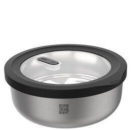 Contenedor redondo de acero 2 l Gefu Provido G-12773