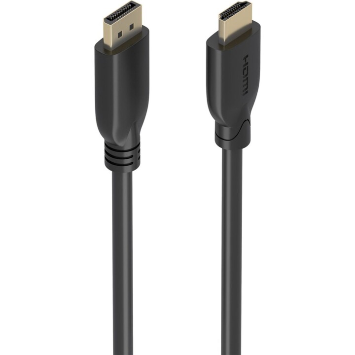 Aisens DisplayPort à HDMI Converter Cable 4K @ 60Hz, DP / M-HDMI / M, noir, 7,0 m
