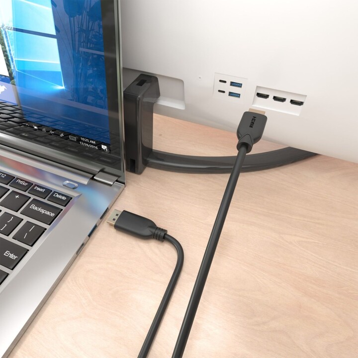 Aisens DisplayPort à HDMI Converter Cable 4K @ 60Hz, DP / M-HDMI / M, noir, 7,0 m